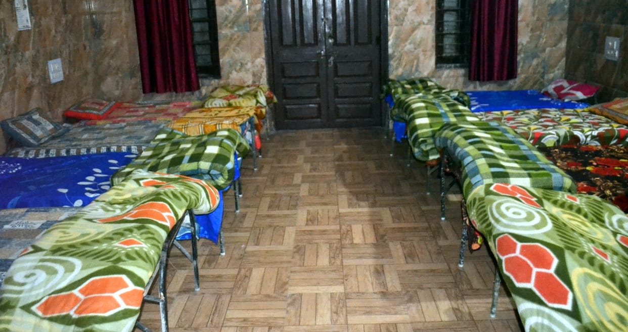 Night shelters are empty, destitute camp on the footpath