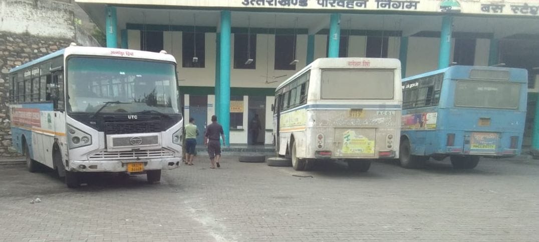 Seven out of 15 roadways buses broke down