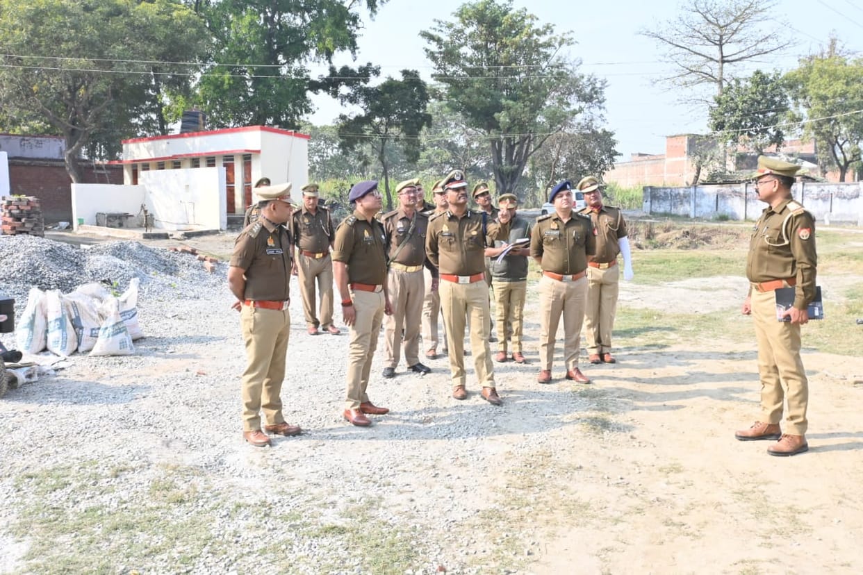 IG inspected Nebua Naurangia police station, gave instructions