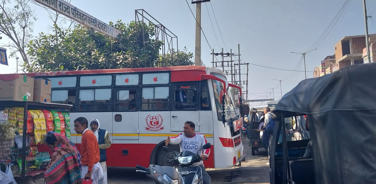 Drivers of private buses are hitting brakes as per their wish, resulting in traffic jams