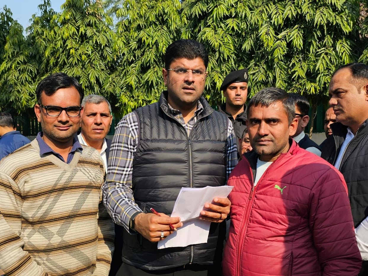 Government Polytechnic Guest Faculty Association submitted memorandum to the Deputy Chief Minister