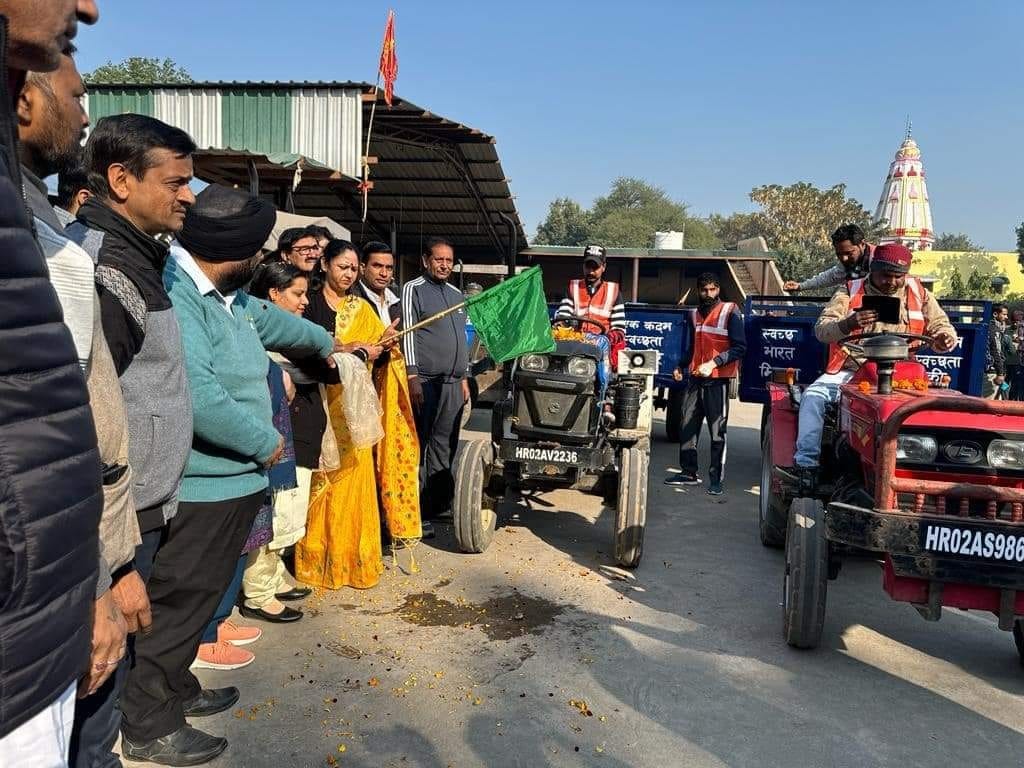 Door-to-door garbage collection started, relief received