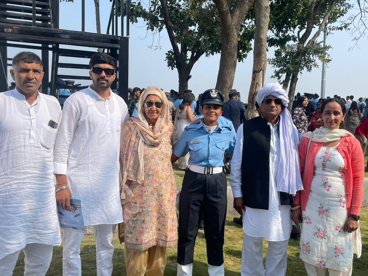 Chidiya's daughter Sonika Jatrana becomes flying officer