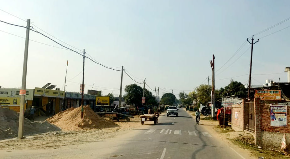 Industrial estate road will be widened by removing transformer and temple