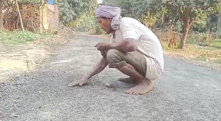 Road construction stopped due to protest by villagers, investigation found irregularities