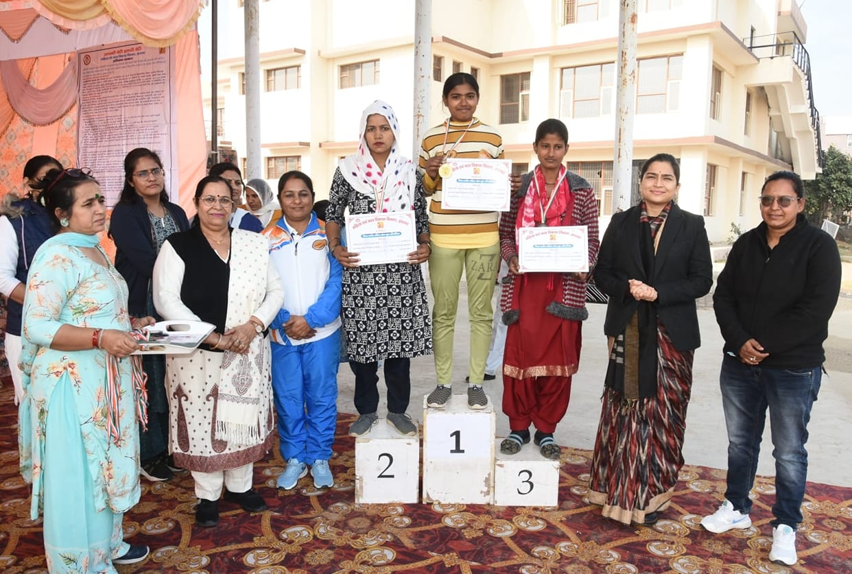 Maneka, Mohini and Manisha stood first in running events