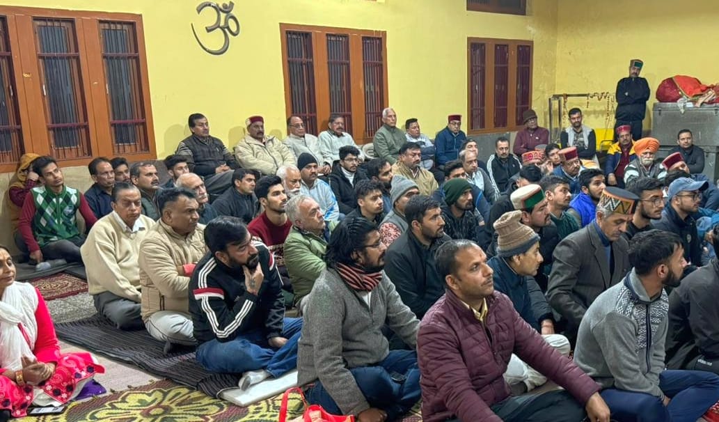 shree ram mandir pran pratistha samitti meeting organised in nahan