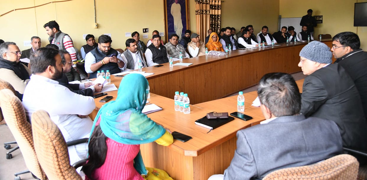 District councilors angry at officers for not starting development work even after 9 months of giving budget