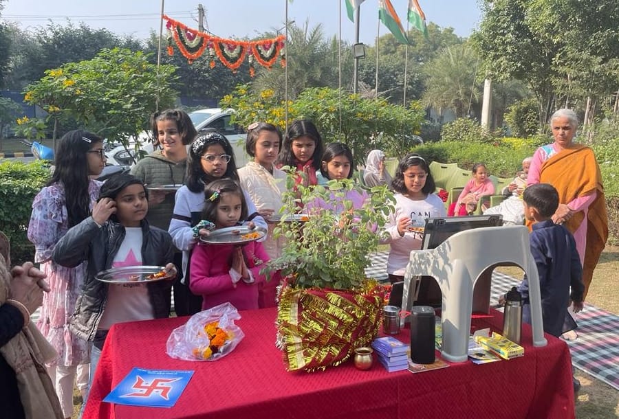 Tulsi worship program organized at many places