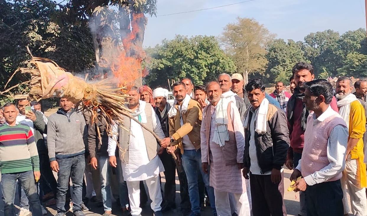BJP, farmers protest against Vice President's insult