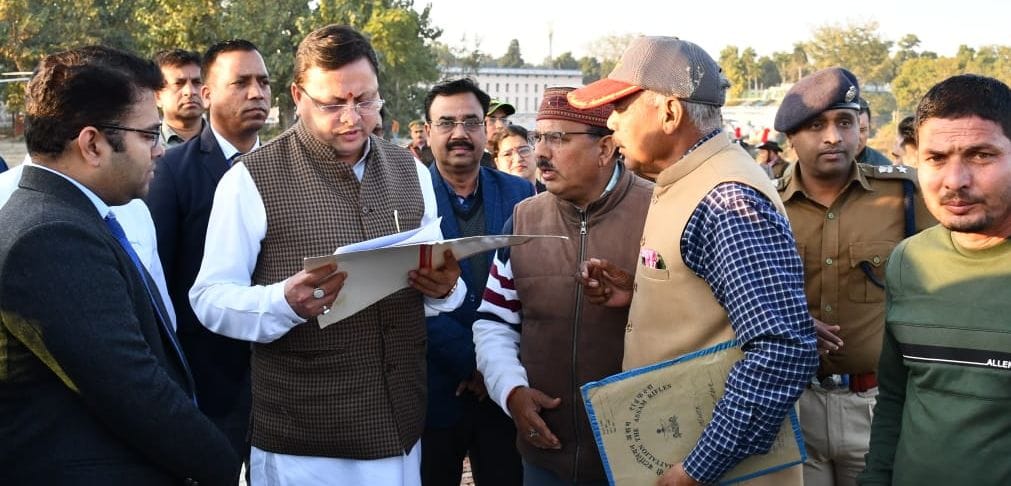 As soon as he reached home, CM started listening to the problems of the people