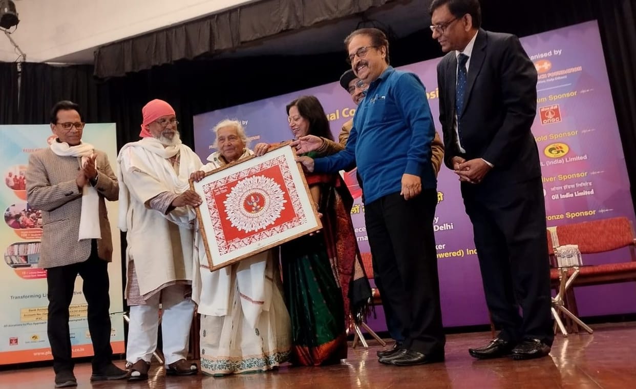 Manorama Joshi of Almora received Peak Dadhichi Award