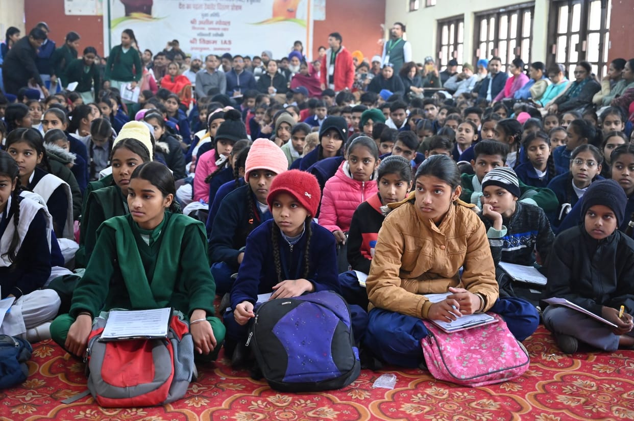 Mission Buniyaad and Super-100 awareness program started from Ambala