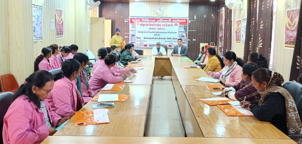 Information about integrated disease surveillance program given to Asha-Anganwadi