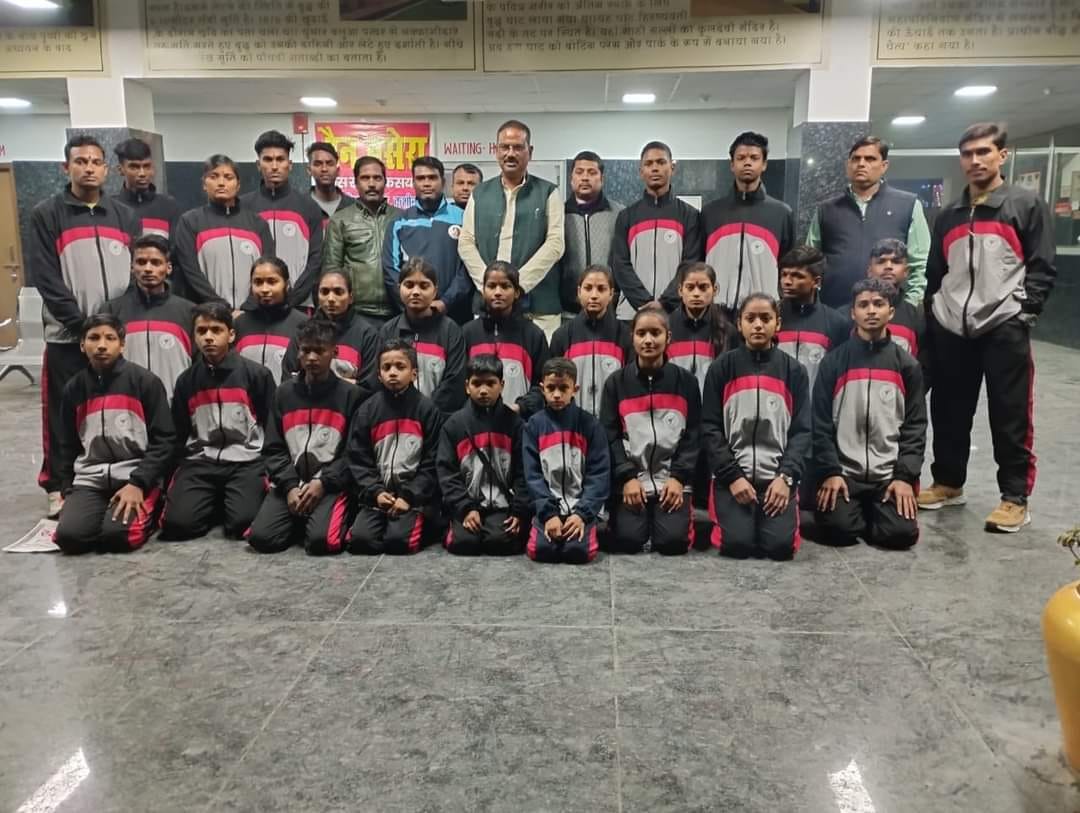 57 Taekwondo players leave for Vijayawada