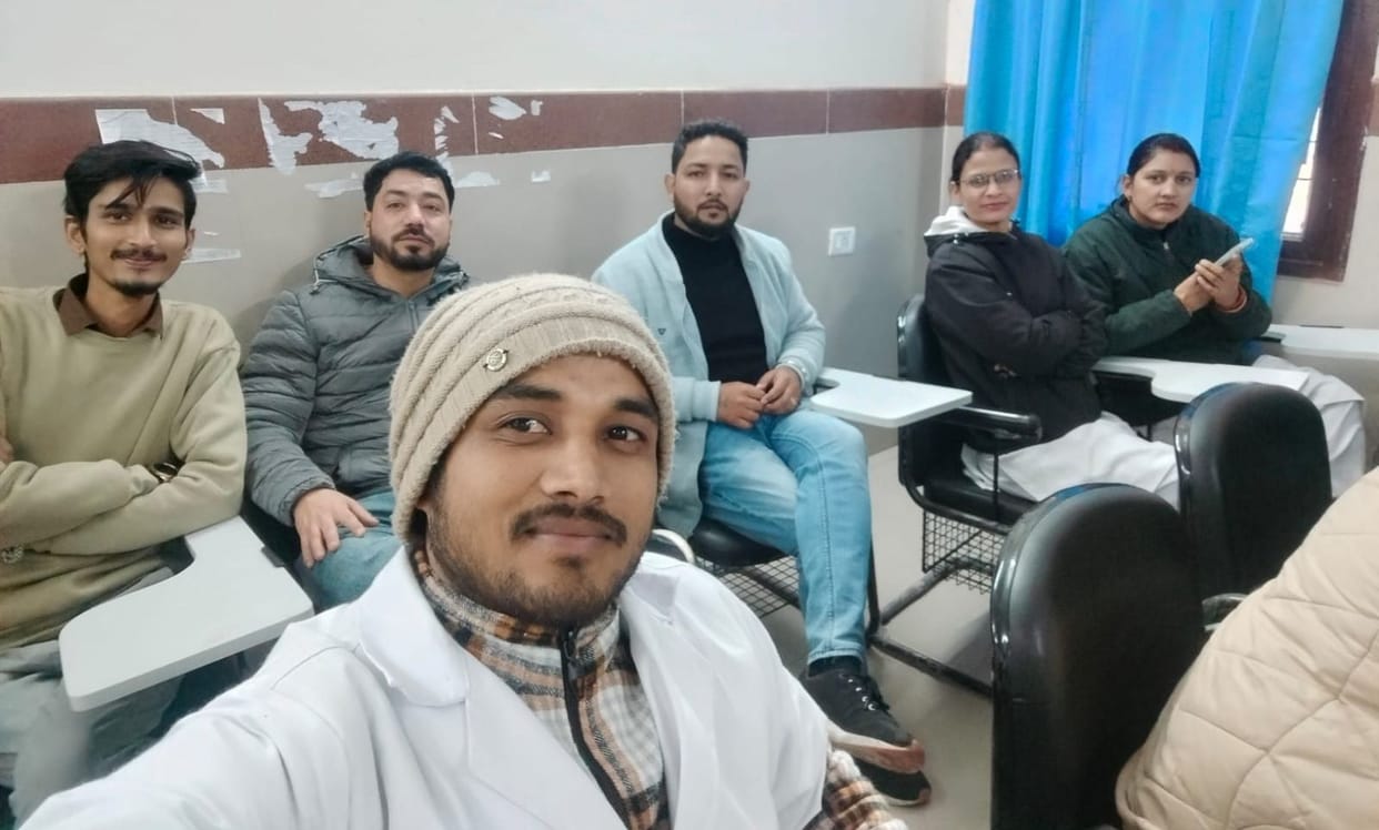 Provided training on bio medical waste management