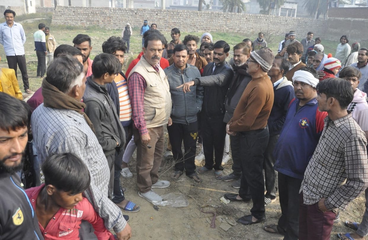 People furious over the wall of the crematorium, uproar