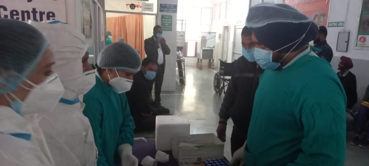 Health department increased sampling, samples for 80 suspects in the district