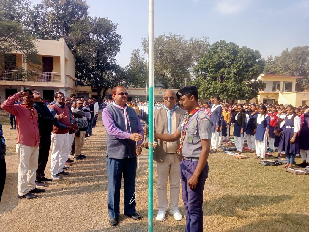 Scouts were described as a powerful medium to develop the spirit of patriotism and social service.