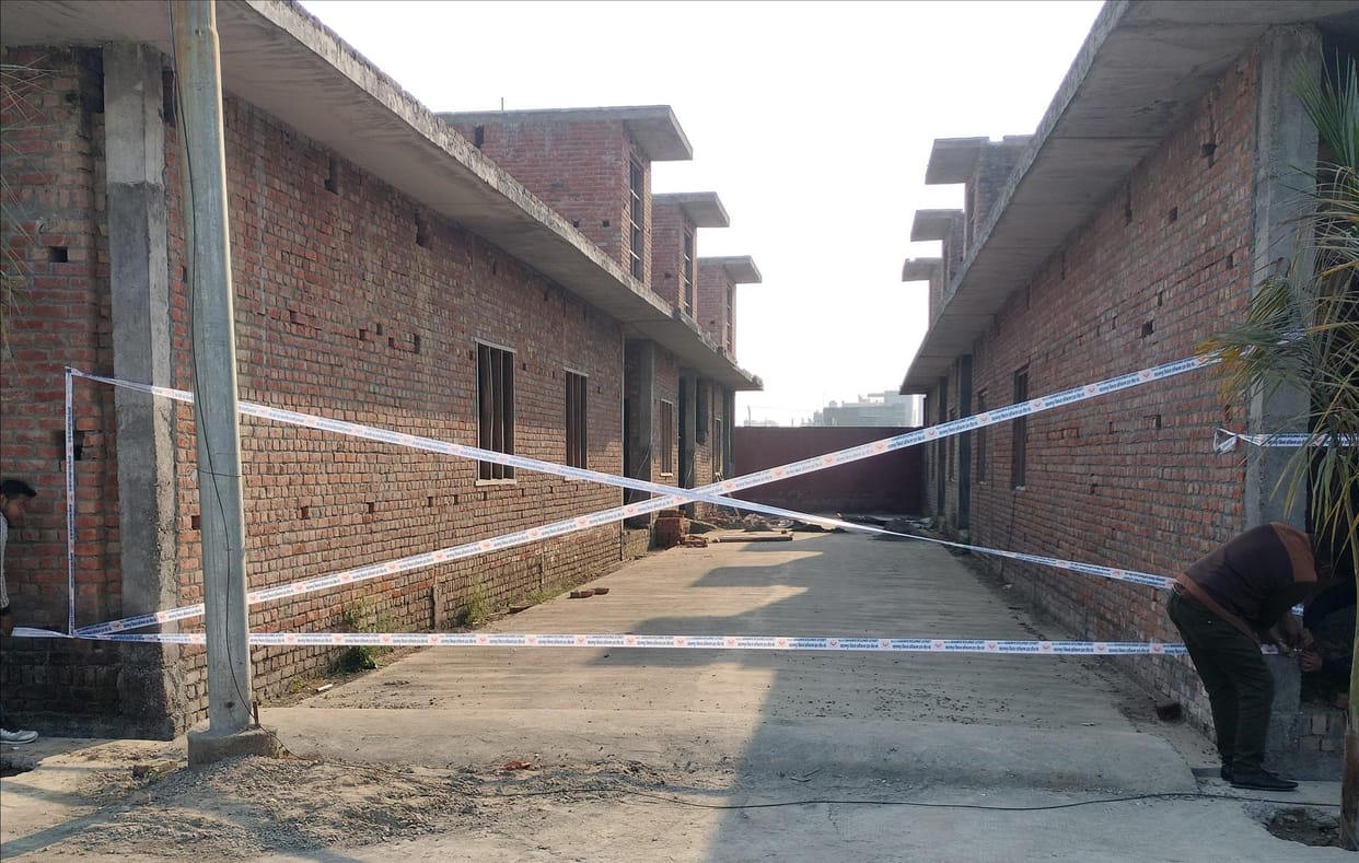Revenue Minister Karan Singh directed to take action against those cutting illegal colonies in Sihore.