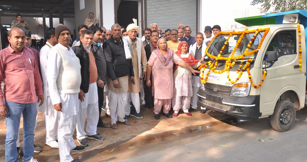 Now garbage will be collected door-to-door from four villages