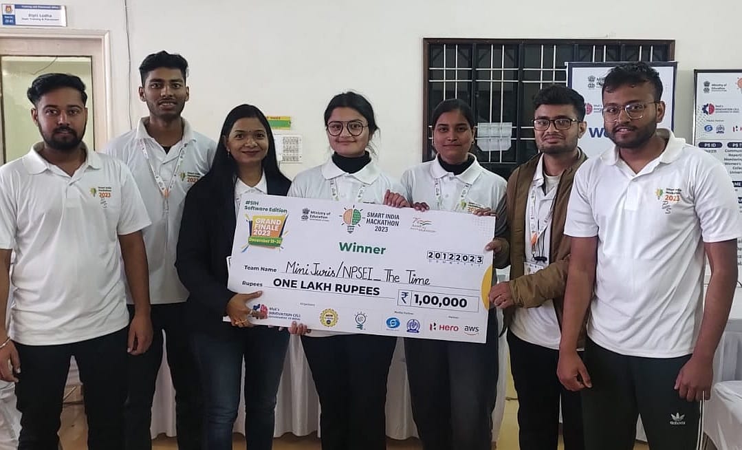 SIT students won the National Smart India Hackathon