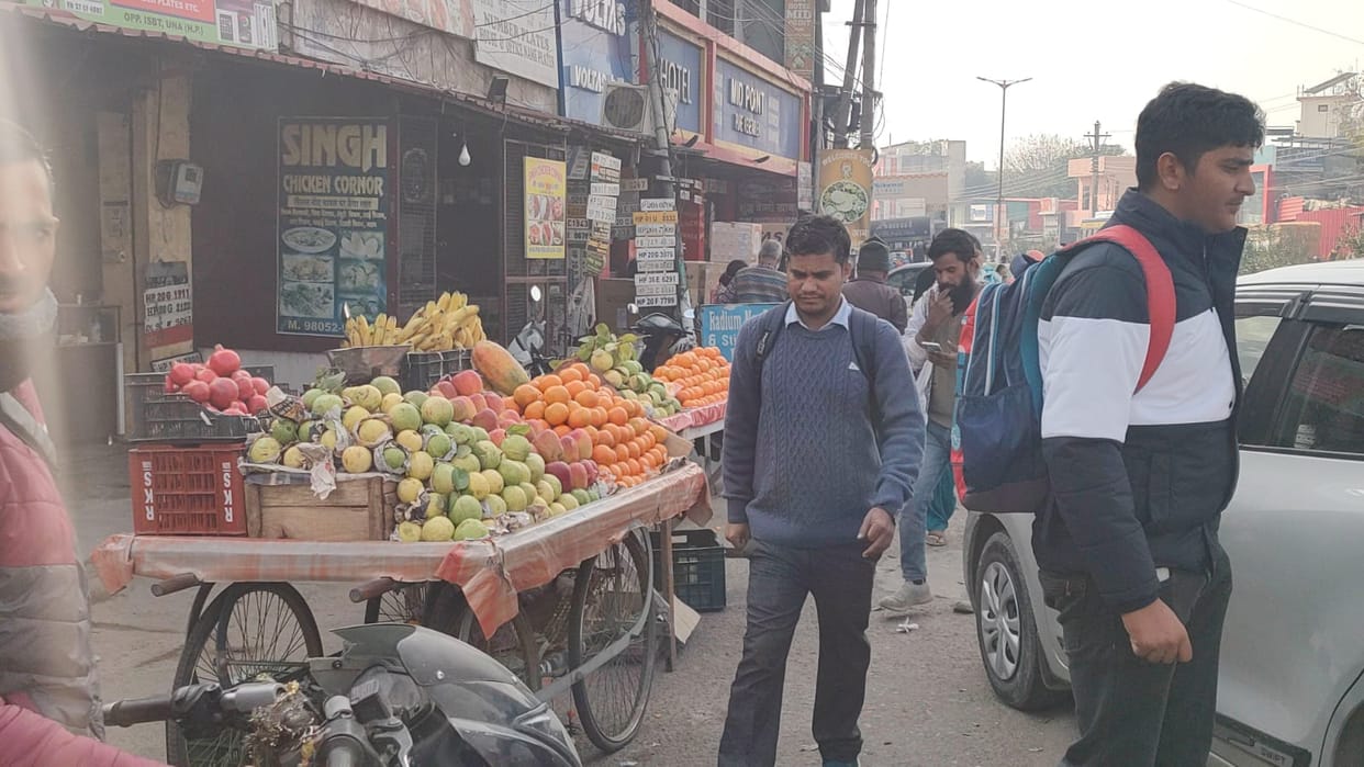There is no control on encroachment and illegal parking in the city
