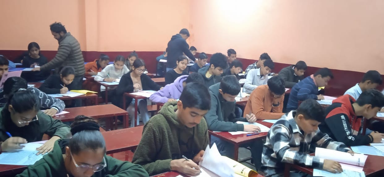 470 students participated in talent search examination