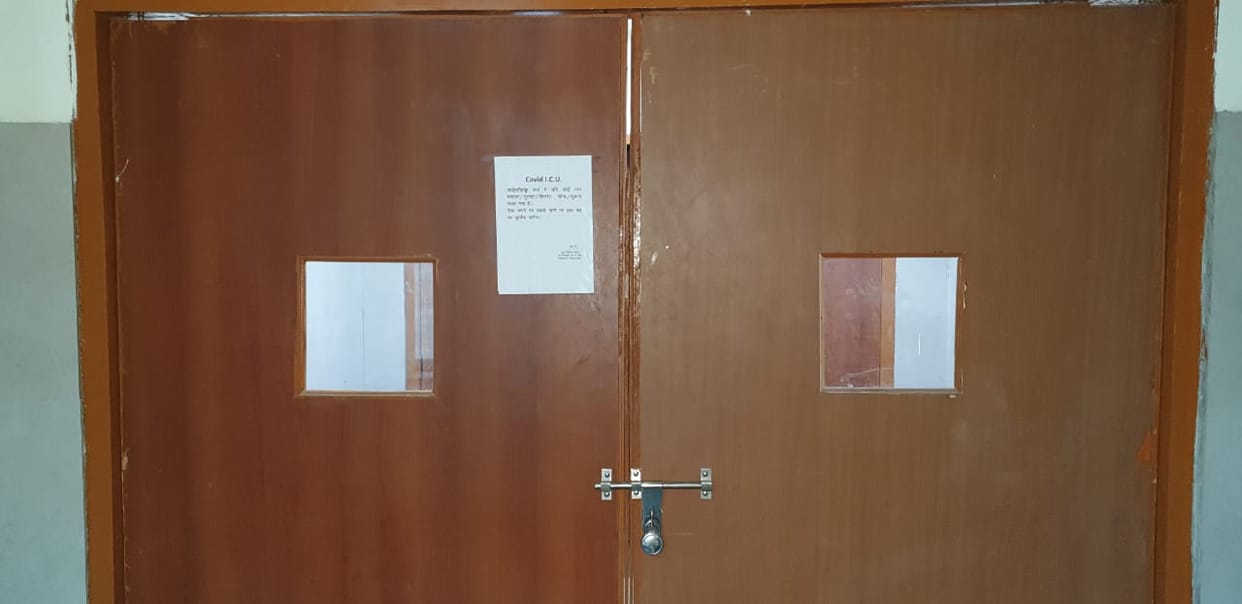 Corona: Locked in the ward of the district hospital