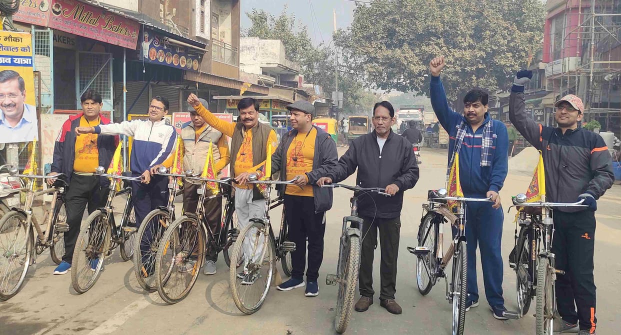 Cycle trip leaves for Mehndipur Balaji