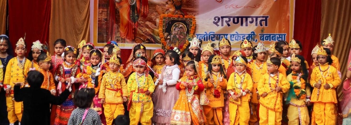 Nandini and Roli were winners in Shrimad Bhagwat Geeta speech