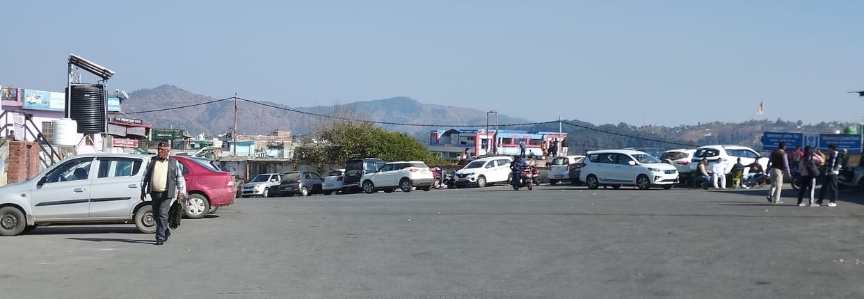 Champawat Roadways Bus Station becomes private parking