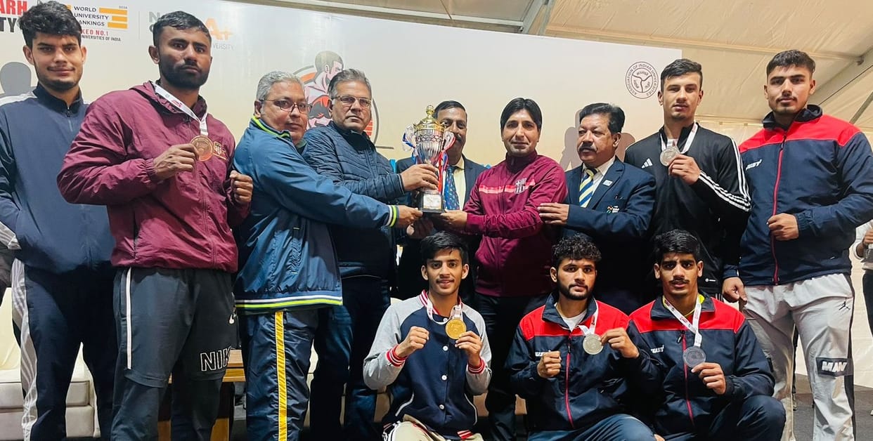 Kuvi achieved third place in North East Zone men's boxing competition