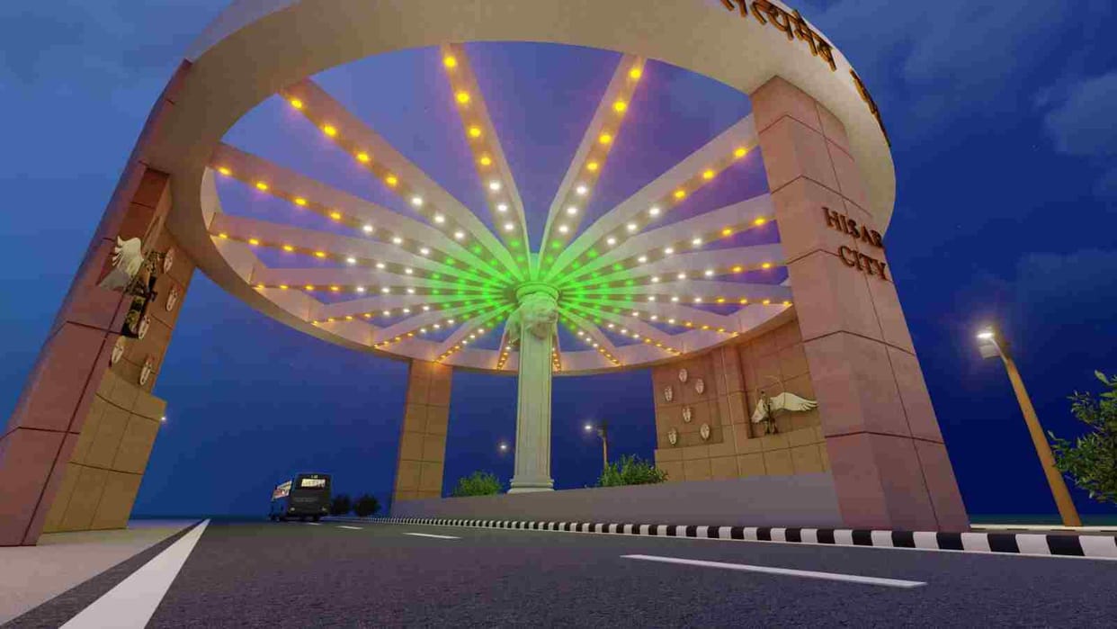 Municipal Corporation floats tender for construction of Hisar entrance, cost will be Rs 3.07 crore