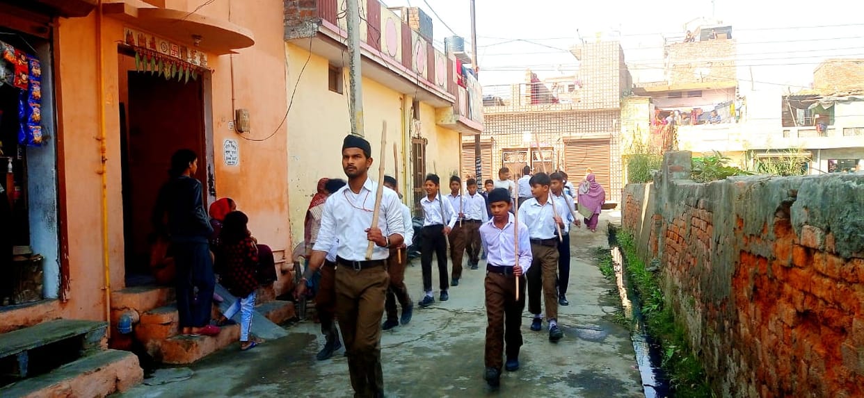 Path march taken out to pay tribute to Guruputras