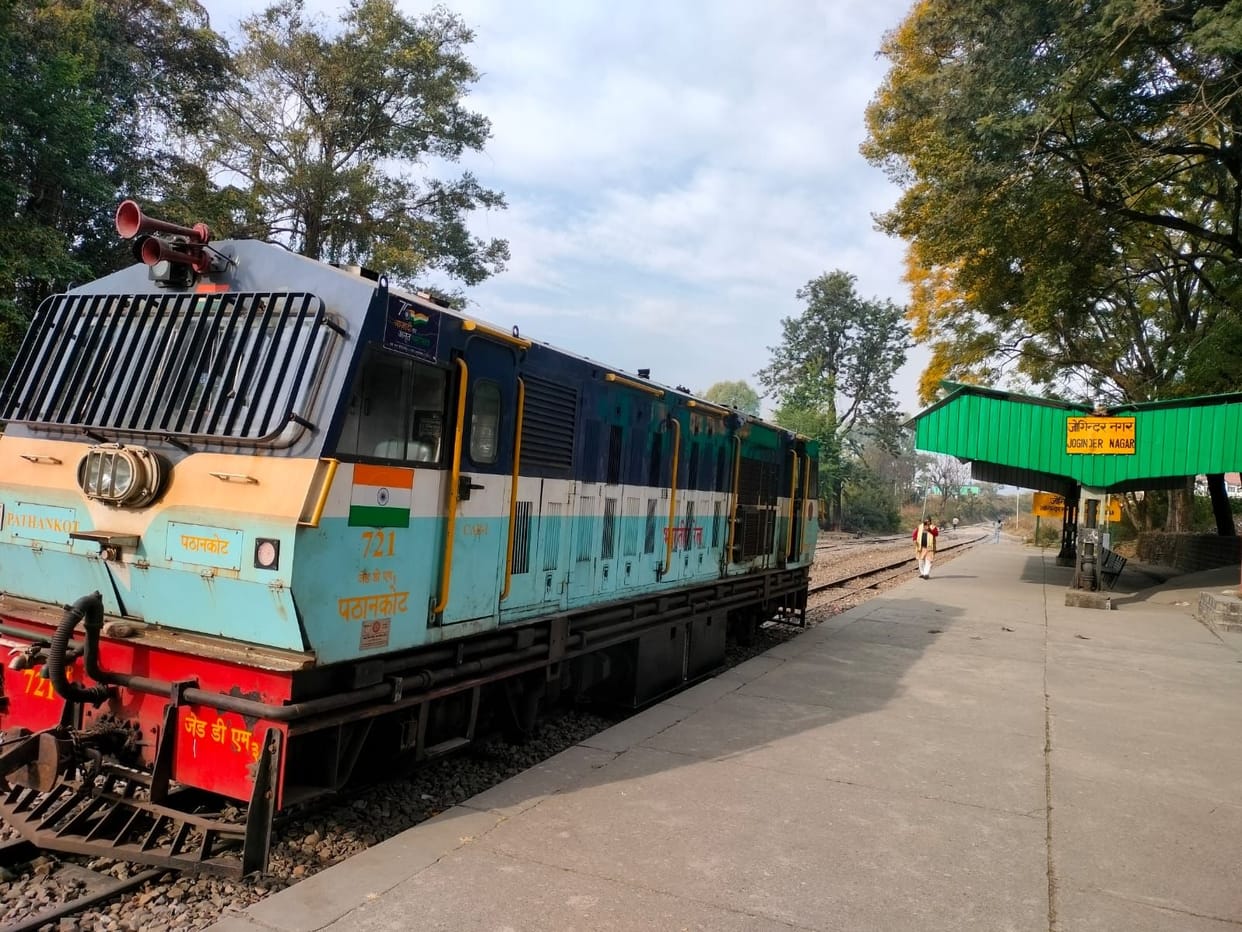 The wait is over, trains will reach Jogindernagar railway station from tomorrow