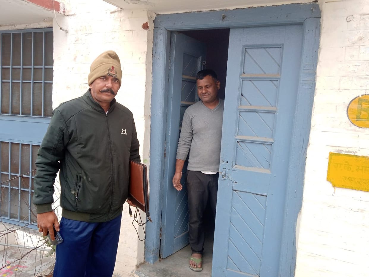 Jakhal railway station master's house stolen, thief left after eating food too