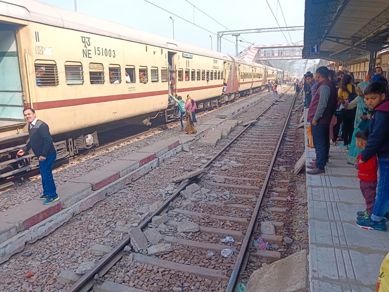 Due to development work of Jaipur division, rail traffic will be affected from January 04.