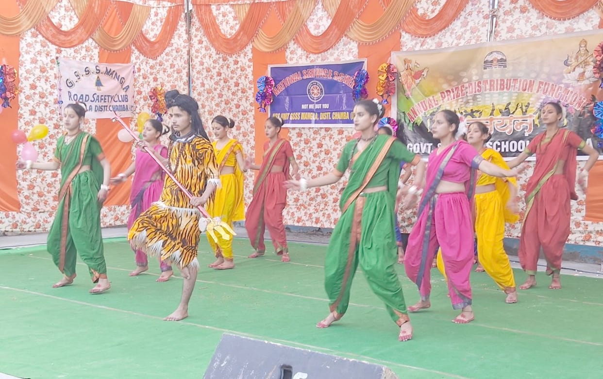 MLA honored the meritorious students of Mangala School