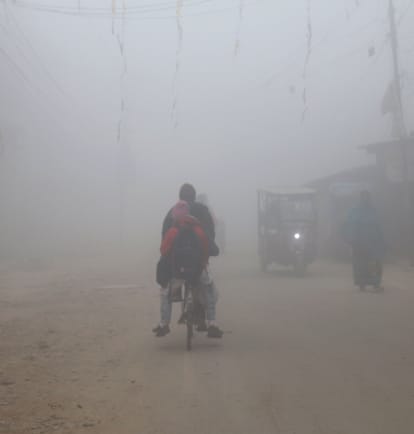 Now the fog will become denser, the intensity of sunlight will decrease