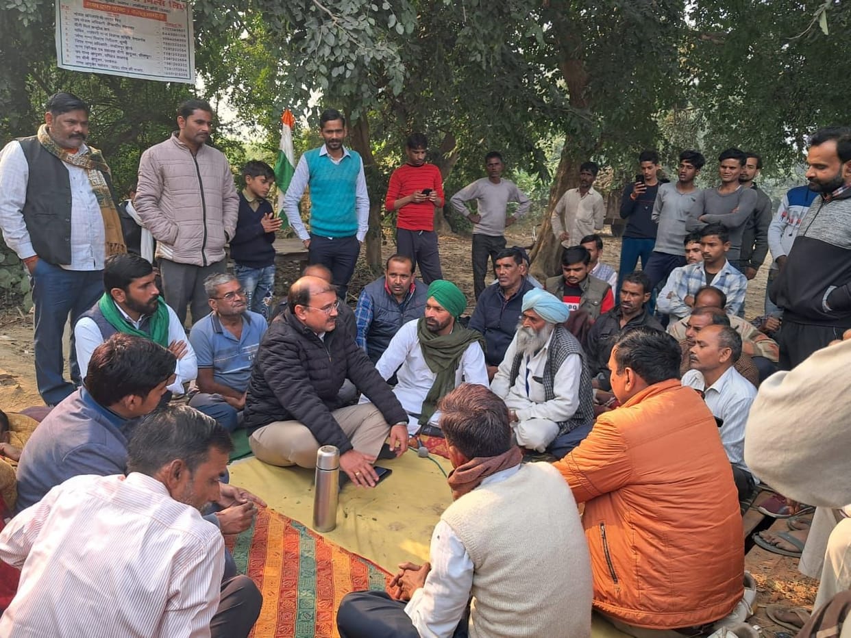 Farmer reached sugarcane center with petrol for self-immolation