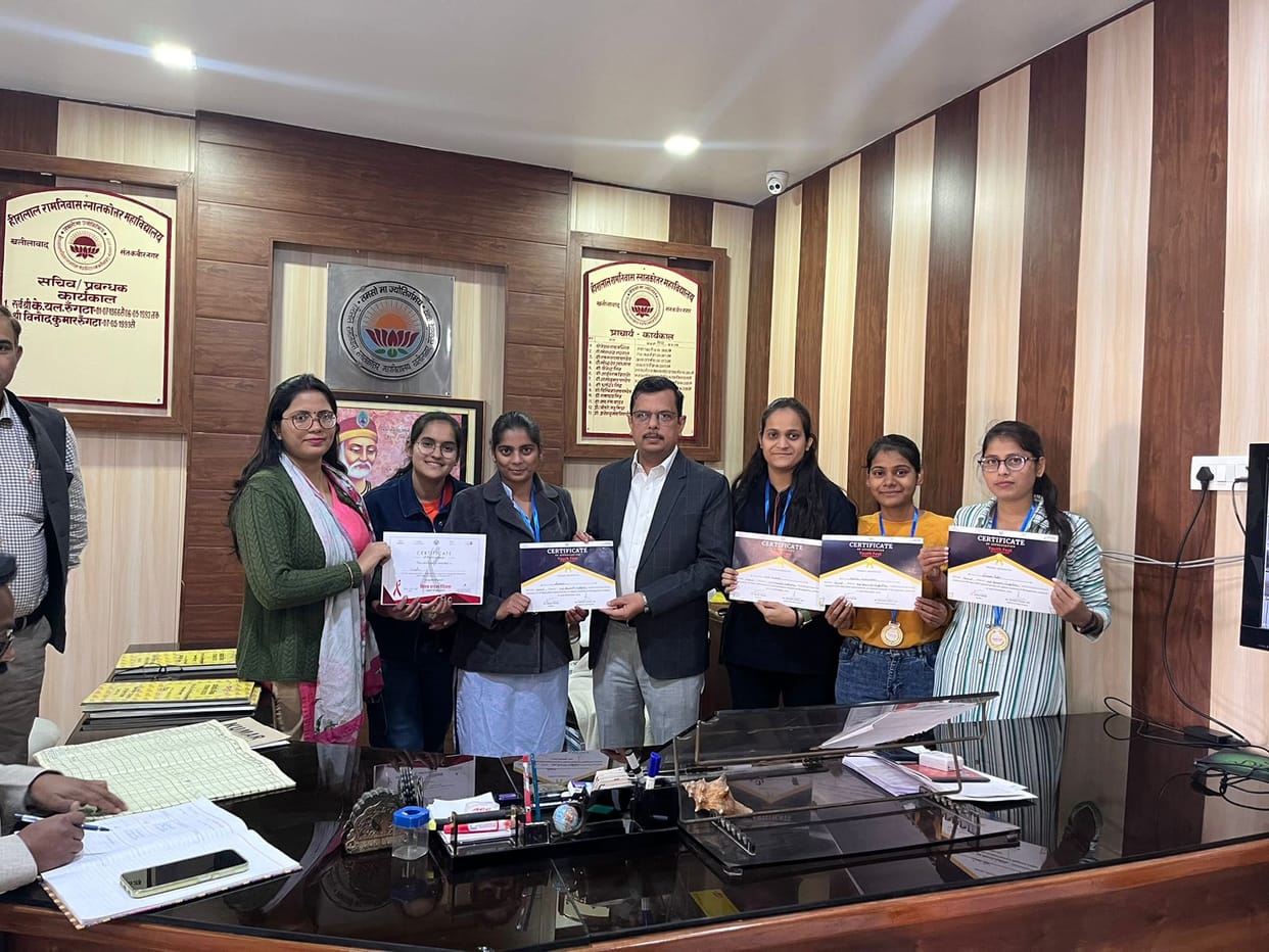 hrpg students got second position in youth feast