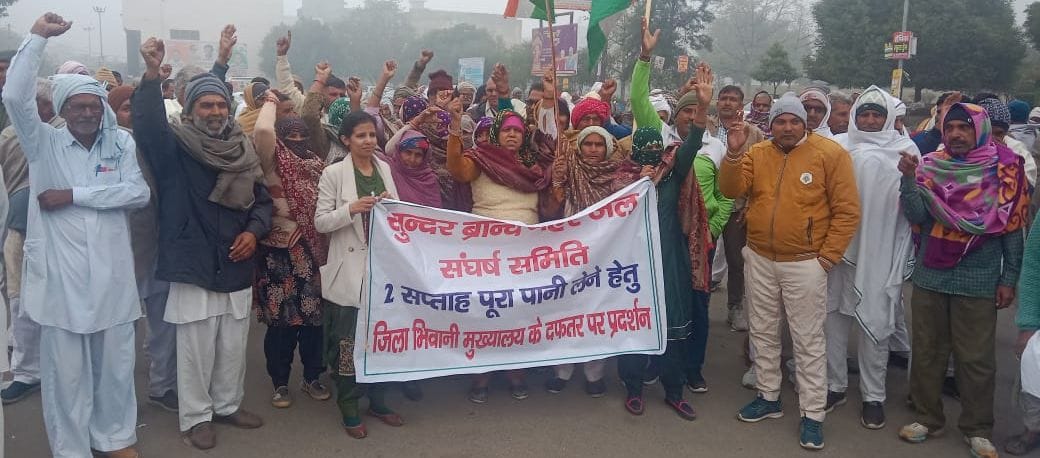 Farmers of 42 villages upset over water demand