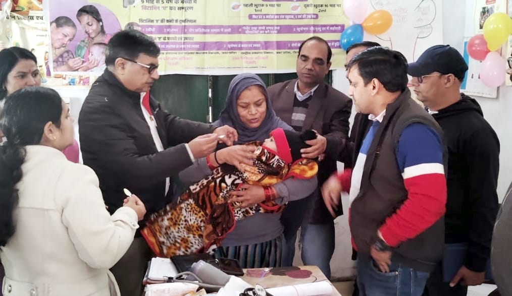 Vitamin A supplements will be given to four lakh children in the district