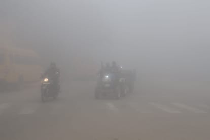 Fog will persist, westerly wind will increase cold