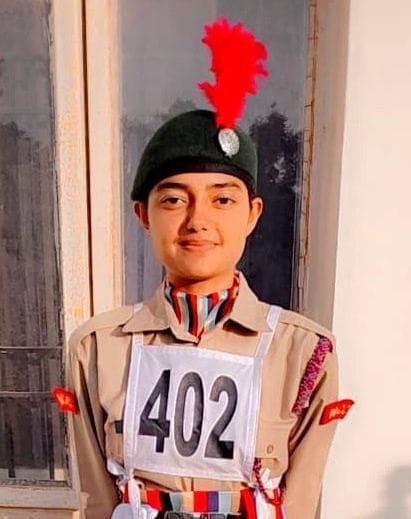 Student Sheetal will participate in the Republic Day parade