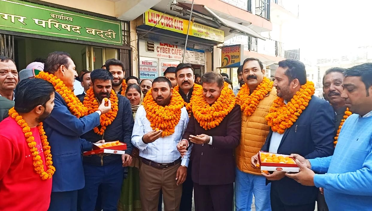 Mohan Lal becomes vice president of Baddi Municipal Council