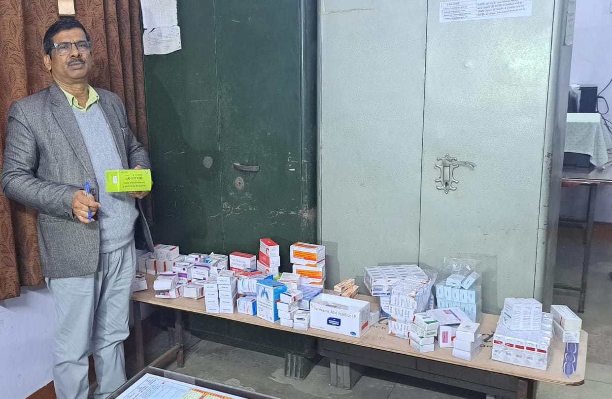 Medicine shop was running without license, 26 medicines sealed