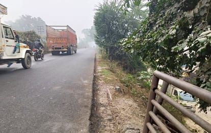 Fear of accident due to broken railing of dilapidated Rosa overbridge