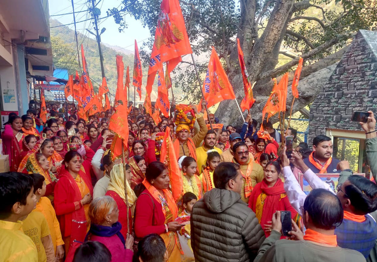 One and a half quintal laddus offered to Shri Ram
